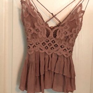 Boho free people camisole